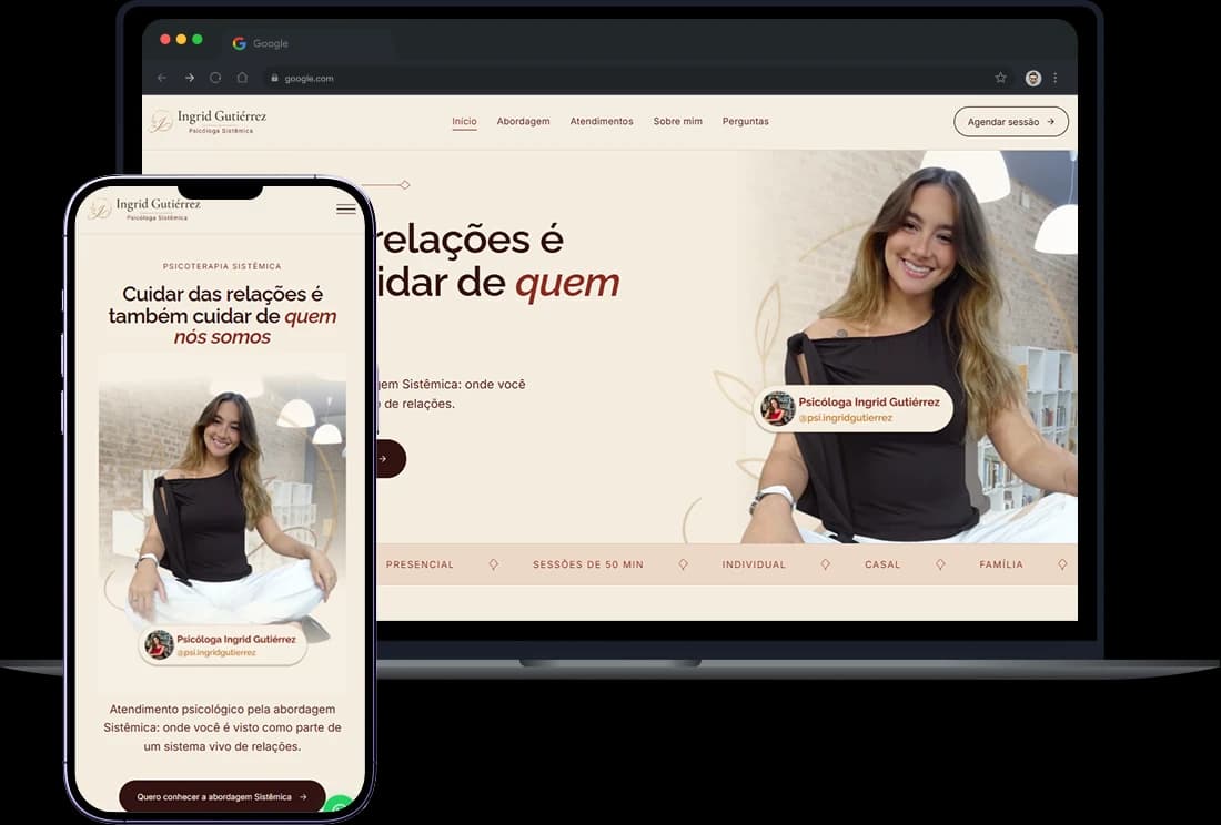 Mockup de projetos