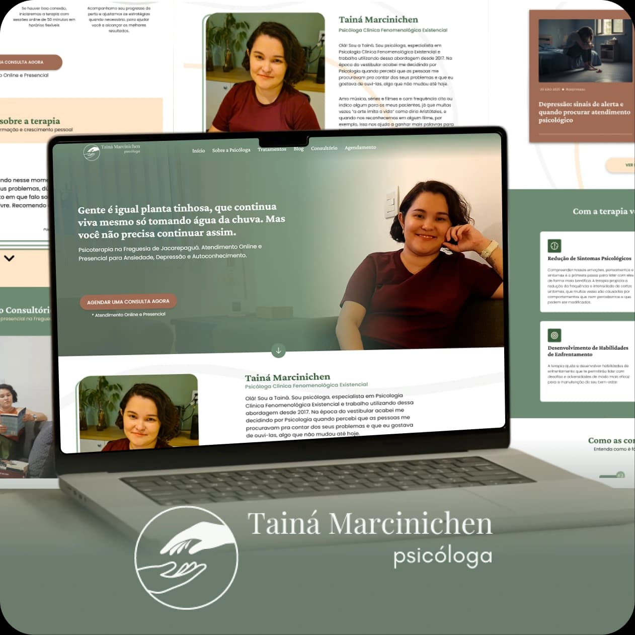 Psicóloga Tainá Marcinichen