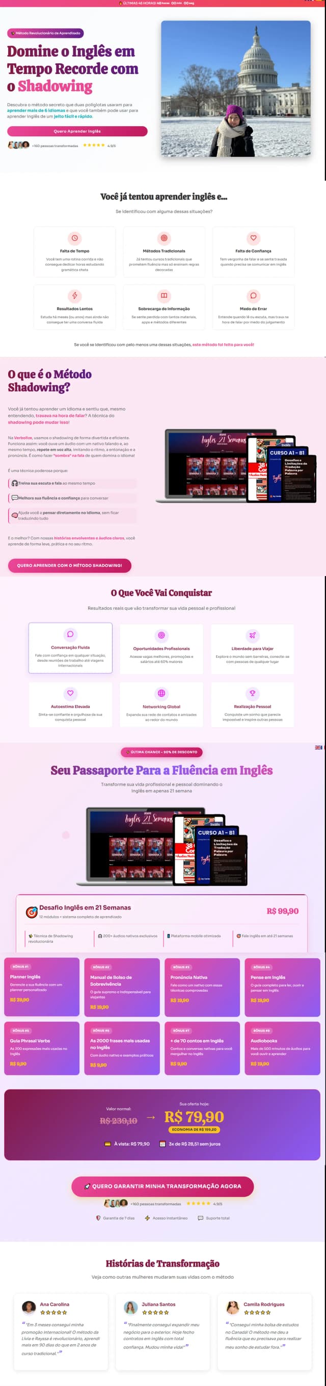 Desafio Inglês em 21 Dias